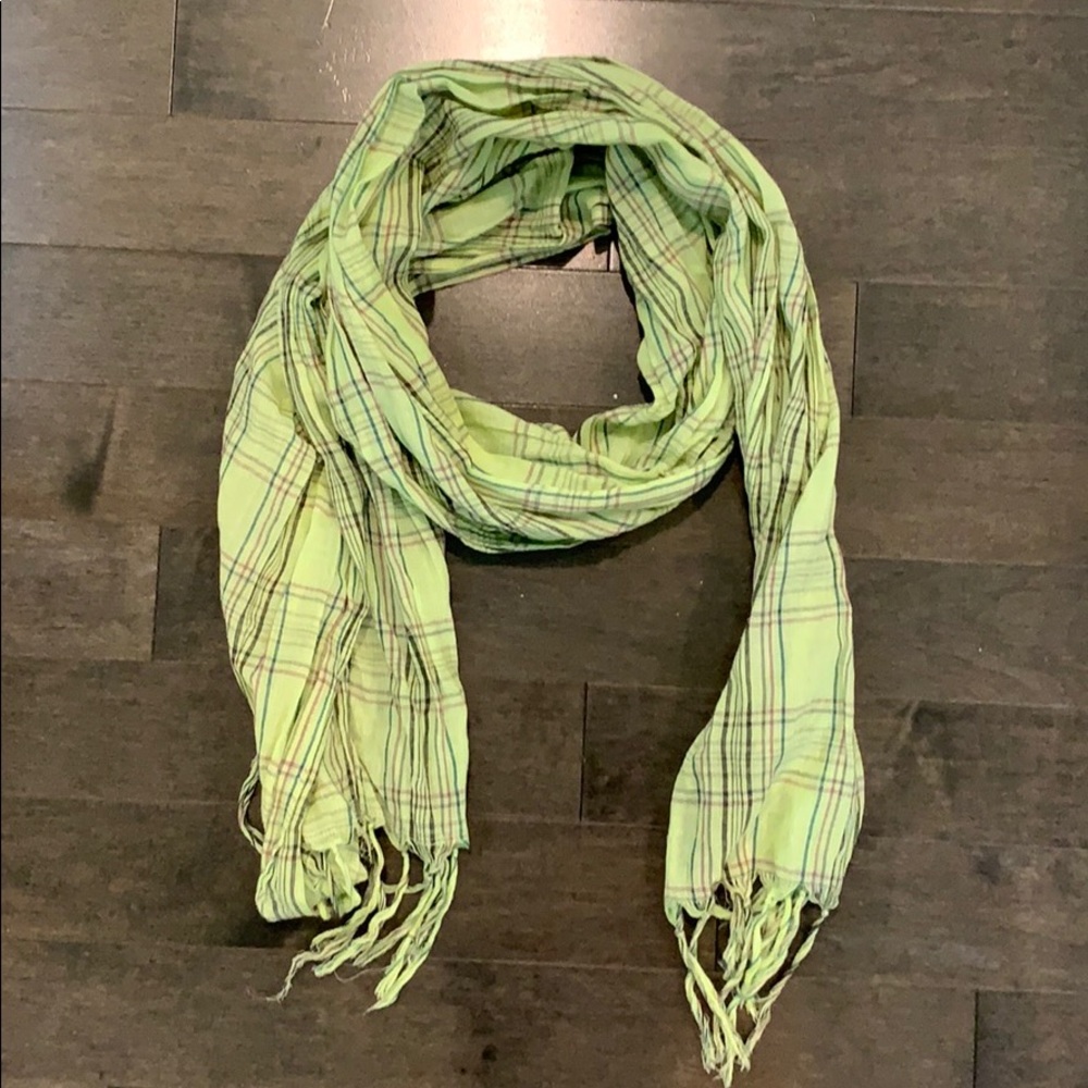 ❗️Green Plaid scarf